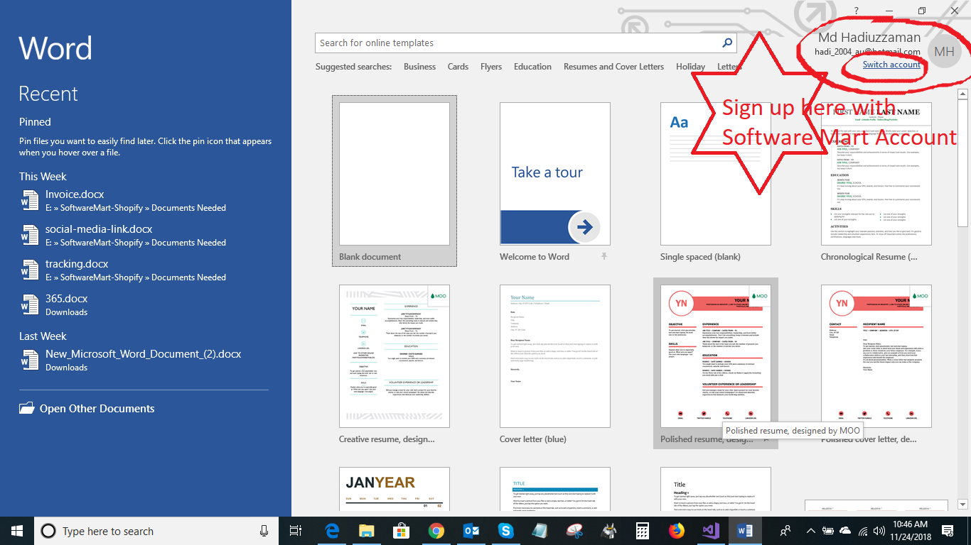office 365 setup step by step