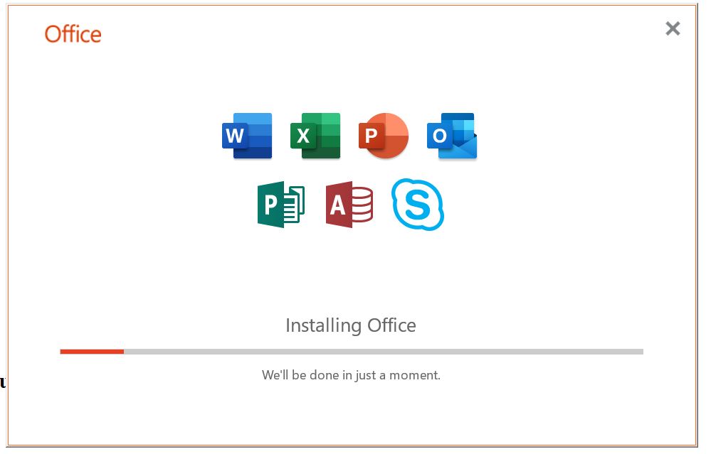 setup office 2019